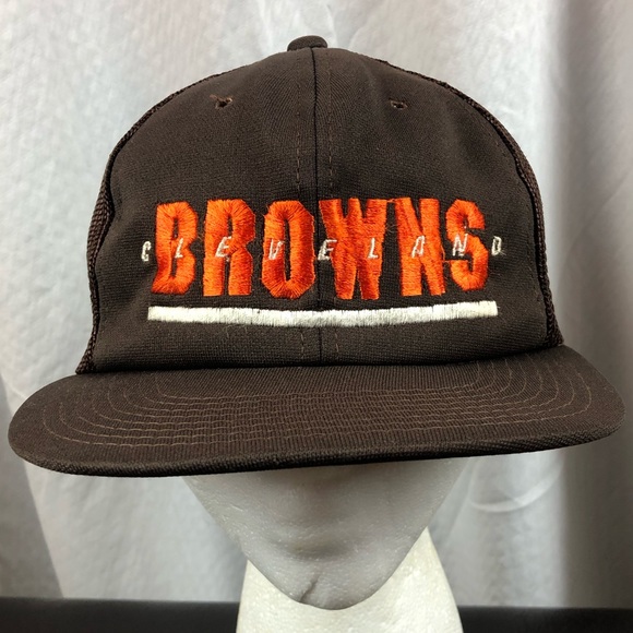Vtg Cleveland Browns Trucker Hat - Picture 1 of 4